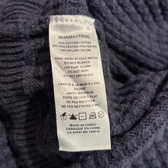 Women's Navy Jumpsuit - Picture 12 of 12